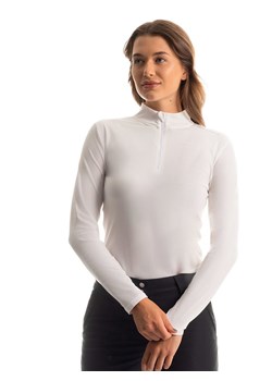 Fischer Koszulka funkcyjna w kolorze białym ze sklepu Limango Polska w kategorii Bluzki damskie - zdjęcie 187617369