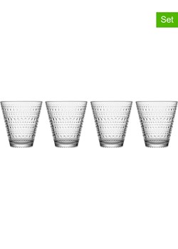 iittala Szklanki (4 szt.) &quot;Kastehelmi&quot; - 300 ml ze sklepu Limango Polska w kategorii Naczynia - zdjęcie 187617398