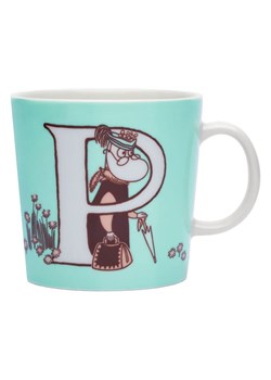 Moomin Kubek jumbo &quot;P&quot; w kolorze miętowym - 400 ml ze sklepu Limango Polska w kategorii Dzbanki i zaparzacze - zdjęcie 187617786