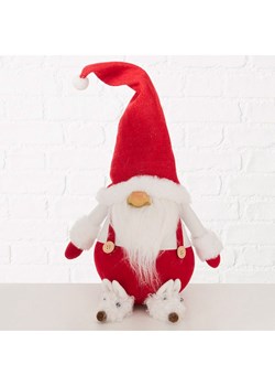 Boltze Figurka dekoracyjna &quot;Snugly&quot; w kolorze czerwono-białym - wys. 50 cm ze sklepu Limango Polska w kategorii Dekoracje - zdjęcie 187618067