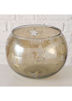 Boltze Świecznik &quot;Gorgina&quot; w kolorze beżowym - wys. 13,3 cm ze sklepu Limango Polska w kategorii Świece i dyfuzory - zdjęcie 187618085