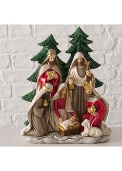 Boltze Żłóbek &quot;Bethanio&quot; w kolorze beżowo-zielonym - wys. 26 cm ze sklepu Limango Polska w kategorii Dekoracje - zdjęcie 187618087