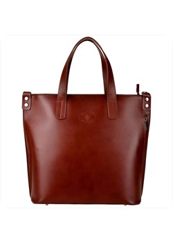 Vezze torba skórzana  shopper bag koniak xl ze sklepu melon.pl w kategorii Torby Shopper bag - zdjęcie 187618656