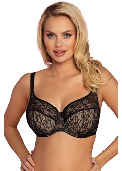 Biustonosz półusztywniany Vena VB-435 MAXI czarny-beż ze sklepu kontri.pl w kategorii Biustonosze - zdjęcie 187618998