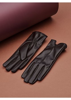 Sinsay - Rękawiczki - brązowy ze sklepu Sinsay w kategorii Rękawiczki damskie - zdjęcie 187619518