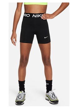 Spodenki dla dziewcząt Dri-FIT Nike Pro Leak Protection: Period - Czerń ze sklepu Nike poland w kategorii Spodenki dziewczęce - zdjęcie 187619719