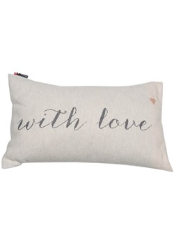 David Fussenegger Poszewka &quot;Silvretta - With Love&quot; w kolorze beżowym ze sklepu Limango Polska w kategorii Poduszki dekoracyjne - zdjęcie 187620346