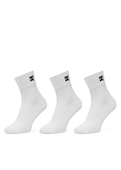 Skarpety długie DC Shoes AS_DC_01Z_SS25 (3-PACK) Biały ze sklepu eobuwie.pl w kategorii Skarpetki męskie - zdjęcie 187620406