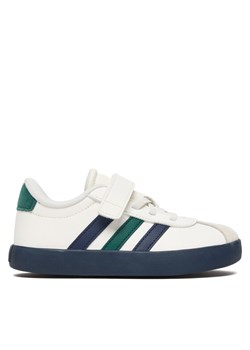 Sneakersy adidas Vl Court 3.0 El C IH3957 Biały ze sklepu eobuwie.pl w kategorii Buty sportowe dziecięce - zdjęcie 187620416