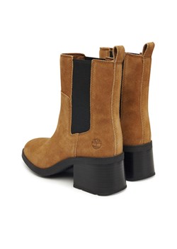 Botki Timberland Bellevaux TB0A424XES41 Brązowy ze sklepu eobuwie.pl w kategorii Botki - zdjęcie 187620419