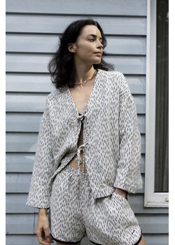 Sprinkle Mini Jacket - Vintage White & Space Black ze sklepu Surf Inc w kategorii Kurtki damskie - zdjęcie 187620526