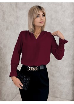 bluzka thelia bordowa one size ze sklepu UBRA w kategorii Bluzki damskie - zdjęcie 187621116