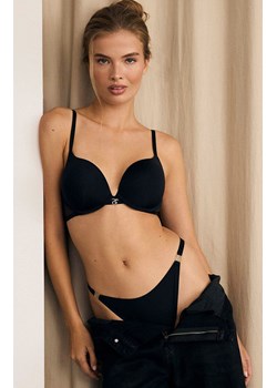 Esotiq stringi damskie Nuts 43160-99X, Kolor czarny, Rozmiar M, Esotiq ze sklepu Intymna w kategorii Majtki damskie - zdjęcie 187621239