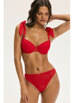 Esotiq figi brazyliany damskie Cest 43989-33X, Kolor czerwony, Rozmiar L, Esotiq ze sklepu Intymna w kategorii Majtki damskie - zdjęcie 187621337