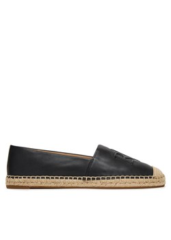 Espadryle LAUREN RALPH LAUREN Cameryn 802P04415001 Czarny ze sklepu eobuwie.pl w kategorii Espadryle damskie - zdjęcie 187622466