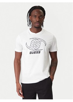 Guess T-Shirt Z6RI06 I3Z14 Biały Regular Fit ze sklepu MODIVO w kategorii T-shirty męskie - zdjęcie 187622675