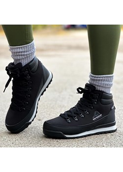 Czarne zimowe śniegowce damskie z membraną American Club Softshell Wt6 ze sklepu suzana.pl w kategorii Śniegowce damskie - zdjęcie 187623085