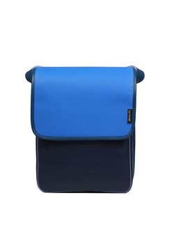 granatowa torebka damska  skórzana listonoszka na ramię Master ze sklepu Słoń Torbalski w kategorii Listonoszki - zdjęcie 187623148