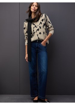 Street One Sweter damski z dzianiny Kobiety melanżowy wzorzysty ze sklepu vangraaf w kategorii Swetry damskie - zdjęcie 187623229