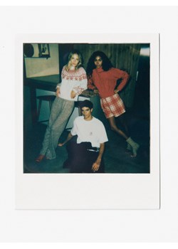 Reserved - T-shirt boxy z nadrukiem na plecach - złamana biel ze sklepu Reserved w kategorii T-shirty męskie - zdjęcie 187623257