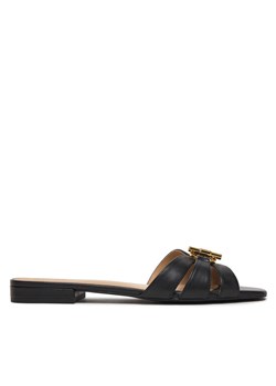 Klapki LAUREN RALPH LAUREN Blaike 802982875002 Czarny ze sklepu eobuwie.pl w kategorii Klapki damskie - zdjęcie 187623608