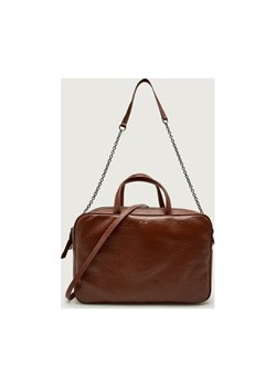 Weekend MaxMara Skórzana torba na laptopa 10" PALOS ze sklepu Gomez Fashion Store w kategorii Aktówki - zdjęcie 187624027