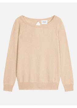 AUTHENTIC CASHMERE Kaszmirowy sweter &quot;Dibona&quot; w kolorze beżowym ze sklepu Limango Polska w kategorii Swetry damskie - zdjęcie 187625066