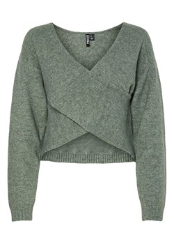 Pieces Sweter w kolorze zielonym ze sklepu Limango Polska w kategorii Swetry damskie - zdjęcie 187625067