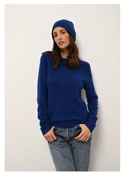 Just Cashmere Kaszmirowy sweter &quot;Jane&quot; w kolorze granatowym ze sklepu Limango Polska w kategorii Swetry damskie - zdjęcie 187625088