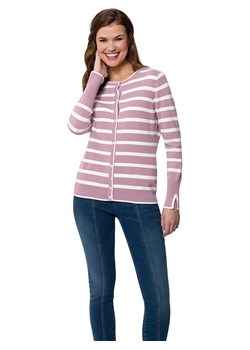 Heine Kardigan w kolorze kremowo-jasnoróżowym ze sklepu Limango Polska w kategorii Swetry damskie - zdjęcie 187625138