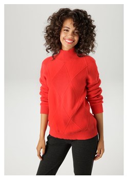 Aniston Sweter w kolorze czerwonym ze sklepu Limango Polska w kategorii Swetry damskie - zdjęcie 187625167