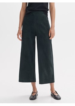 OPUS Sztruksowe kuloty w kolorze zielonym ze sklepu Limango Polska w kategorii Spodnie damskie - zdjęcie 187625176