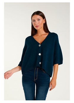 Tamba Kardigan w kolorze granatowym ze sklepu Limango Polska w kategorii Swetry damskie - zdjęcie 187625479