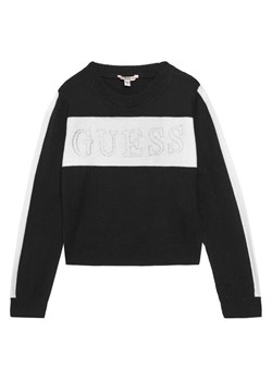 Guess Sweter J5YR00 Z3GW0 Czarny Regular Fit ze sklepu MODIVO w kategorii Swetry chłopięce - zdjęcie 187625558