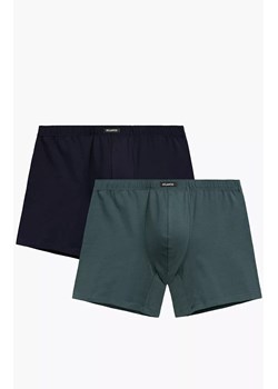 2-pack długie bokserki męskie 2MH-173-ZIEC/GRA, Kolor zielono-granatowy, Rozmiar XL, ATLANTIC ze sklepu Primodo w kategorii Majtki męskie - zdjęcie 187625995