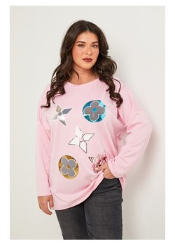 Curvy Lady Sweter w kolorze jasnoróżowym ze sklepu Limango Polska w kategorii Swetry damskie - zdjęcie 187626757