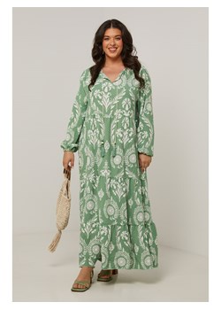 Curvy Lady Sukienka w kolorze zielonym ze sklepu Limango Polska w kategorii Sukienki - zdjęcie 187627055