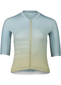 POC Koszulka kolarska &quot;Pristine&quot; w kolorze błękitno-zielonym ze sklepu Limango Polska w kategorii Bluzki damskie - zdjęcie 187627566