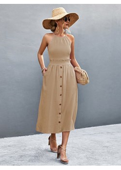 Ariel Tesoro Sukienka w kolorze beżowym ze sklepu Limango Polska w kategorii Sukienki - zdjęcie 187627979