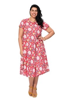 Aller Simplement Sukienka w kolorze czerwonym ze sklepu Limango Polska w kategorii Sukienki - zdjęcie 187628199