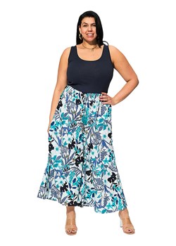 Aller Simplement Spodnie w kolorze biało-niebieskim ze sklepu Limango Polska w kategorii Spodnie damskie - zdjęcie 187628215