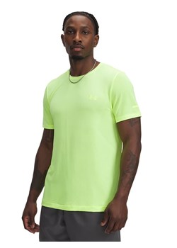 Under Armour Koszulka sportowa w kolorze zielonym ze sklepu Limango Polska w kategorii T-shirty męskie - zdjęcie 187628239
