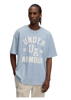 Under Armour Koszulka w kolorze błękitnym ze sklepu Limango Polska w kategorii T-shirty męskie - zdjęcie 187628267