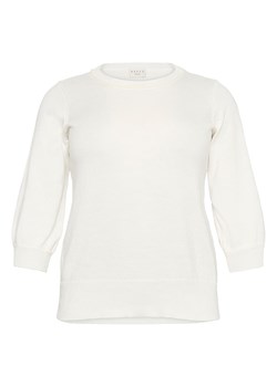 KAFFE curve Sweter w kolorze kremowym ze sklepu Limango Polska w kategorii Swetry damskie - zdjęcie 187628317