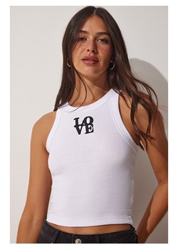 Happiness Istanbul Top w kolorze białym ze sklepu Limango Polska w kategorii Bluzki damskie - zdjęcie 187628539