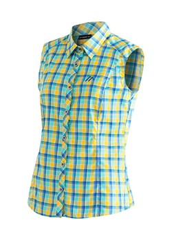 Maier Sports Koszula funkcyjna &quot;Paloma&quot; w kolorze niebiesko-żółtym ze sklepu Limango Polska w kategorii Bluzki damskie - zdjęcie 187628918