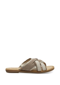 TOMS Klapki &quot;Val&quot; w kolorze szaro-beżowym ze sklepu Limango Polska w kategorii Klapki damskie - zdjęcie 187630026