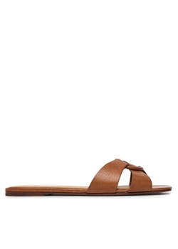 Polo Ralph Lauren Klapki O-Ring 818955857001 Brązowy ze sklepu MODIVO w kategorii Klapki damskie - zdjęcie 187630115