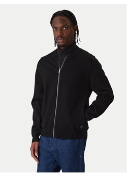 Calvin Klein Kardigan LV040EM324 Czarny Regular Fit ze sklepu MODIVO w kategorii Swetry męskie - zdjęcie 187630125