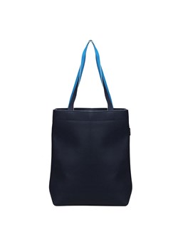 granatowa torebka damska skórzana shopperka Chiara ze sklepu Słoń Torbalski w kategorii Torby Shopper bag - zdjęcie 187630398